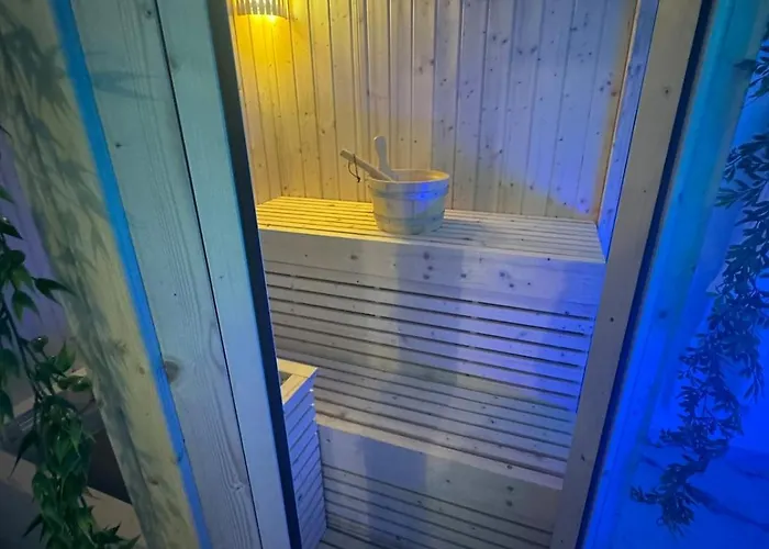 Loveroom De Luxe Avec Jacuzzi Sauna Vapeur Ecran 300 Cm 梅斯